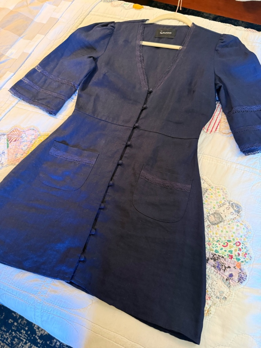 Reformation Eloise Mini Dress Sz. 2 - Picture 6 of 6